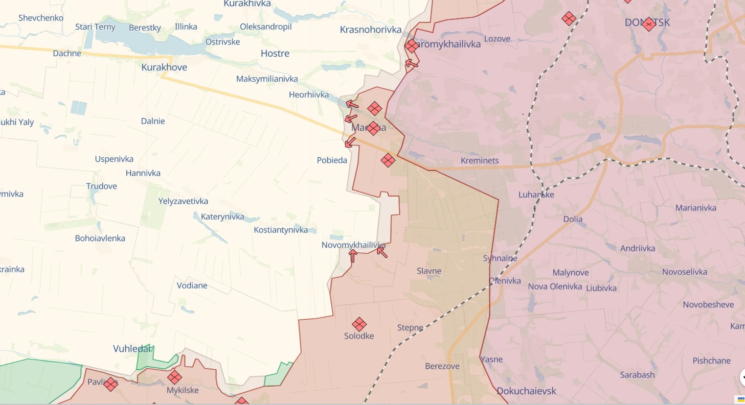 Battles for Maryinka: What loss of positions threatens for Ukrainian defenders